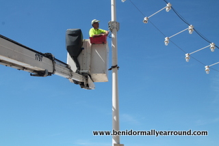 4G antenna being installed