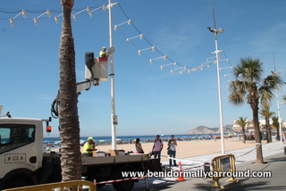 Installation of Smartcells on Levante beach