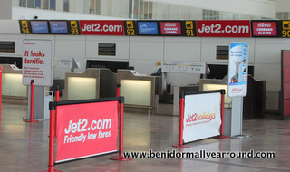 Jet2 check in Alicante airport