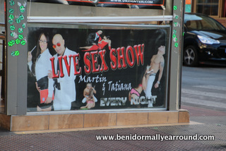 Live sex show board