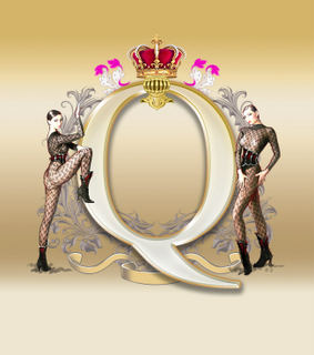 Q Logo of new Benidorm Palace show