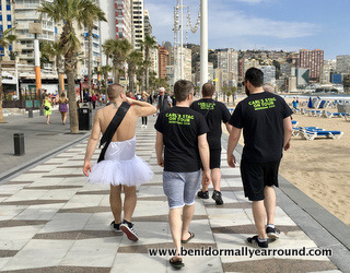 stags in Benidorm