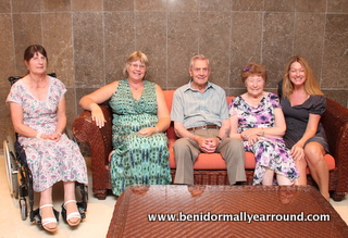 Madge and Charlie Pallett with family