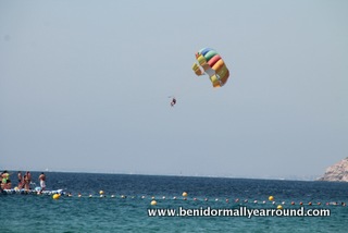 Paraglider on Levante