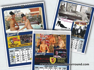 Sample of the Benidorm charity calendar