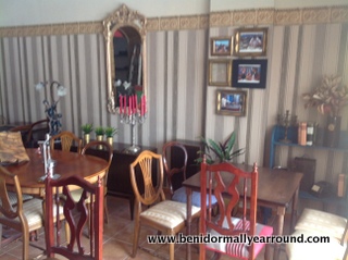 Interior of Vintage Cafe