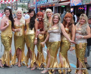 gold mermaids