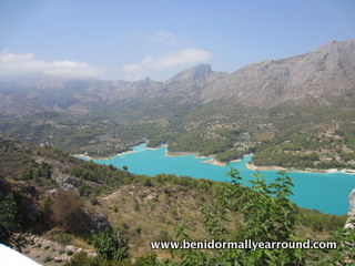guadalest reservoire