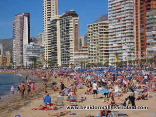 Beaches attract millions to Benidorm