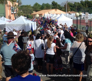 Packed International Day in Alfaz