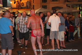 Stag group in Benidorm