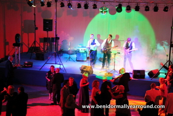 On stage - the Beni Beatles