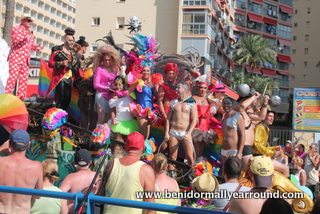 Benidorm pride parade
