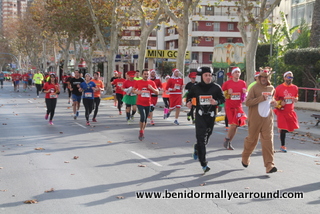 runners on the Avd mediterraneo